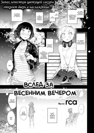 Вслед за весенним вечером (Following a Spring Evening)