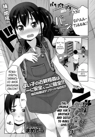 Chiisai Ana wa Dou desu ka? - часть 8. The Proper Way for a Brother and Sister to Make Love